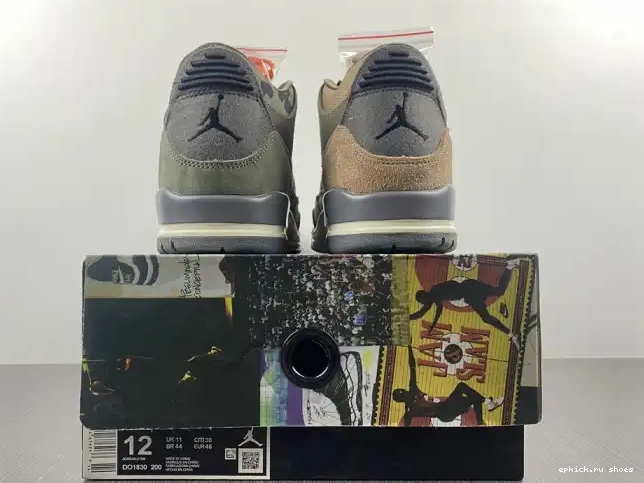 Cheap Retro DO1830-200 Jordan Patchwork Camo Air 3 0408